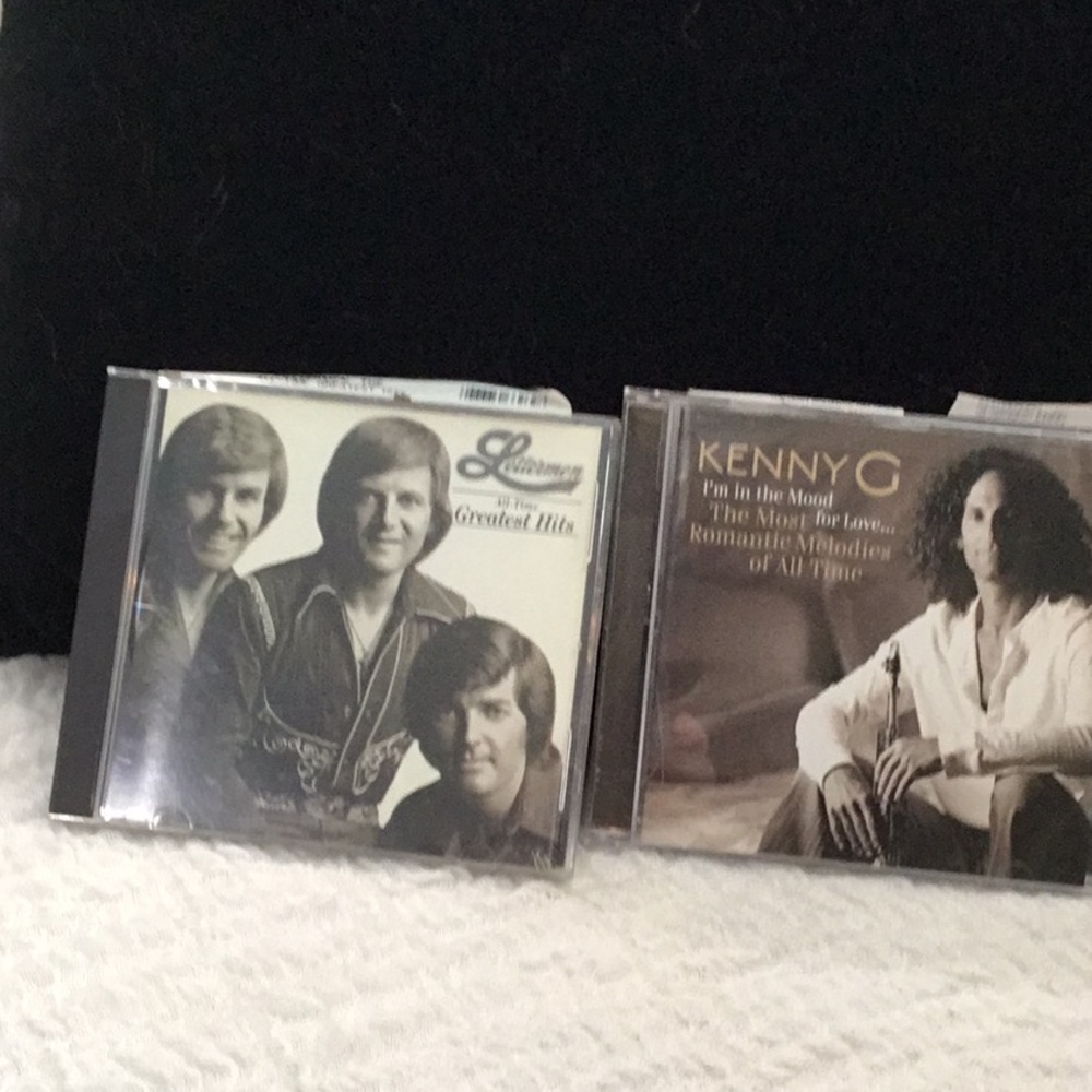 Two CD’s Kenny G and The Lettermen
